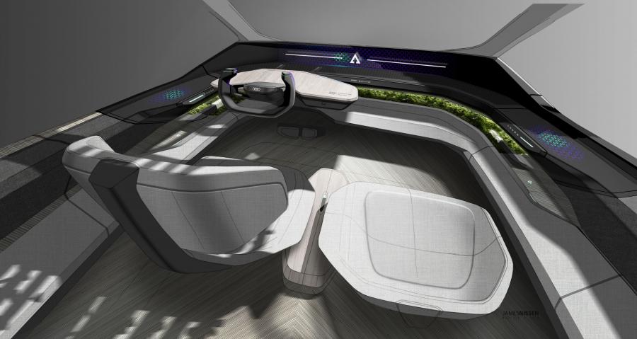 Эскиз Audi AI:ME 2019 года  (фото 87 из 104)